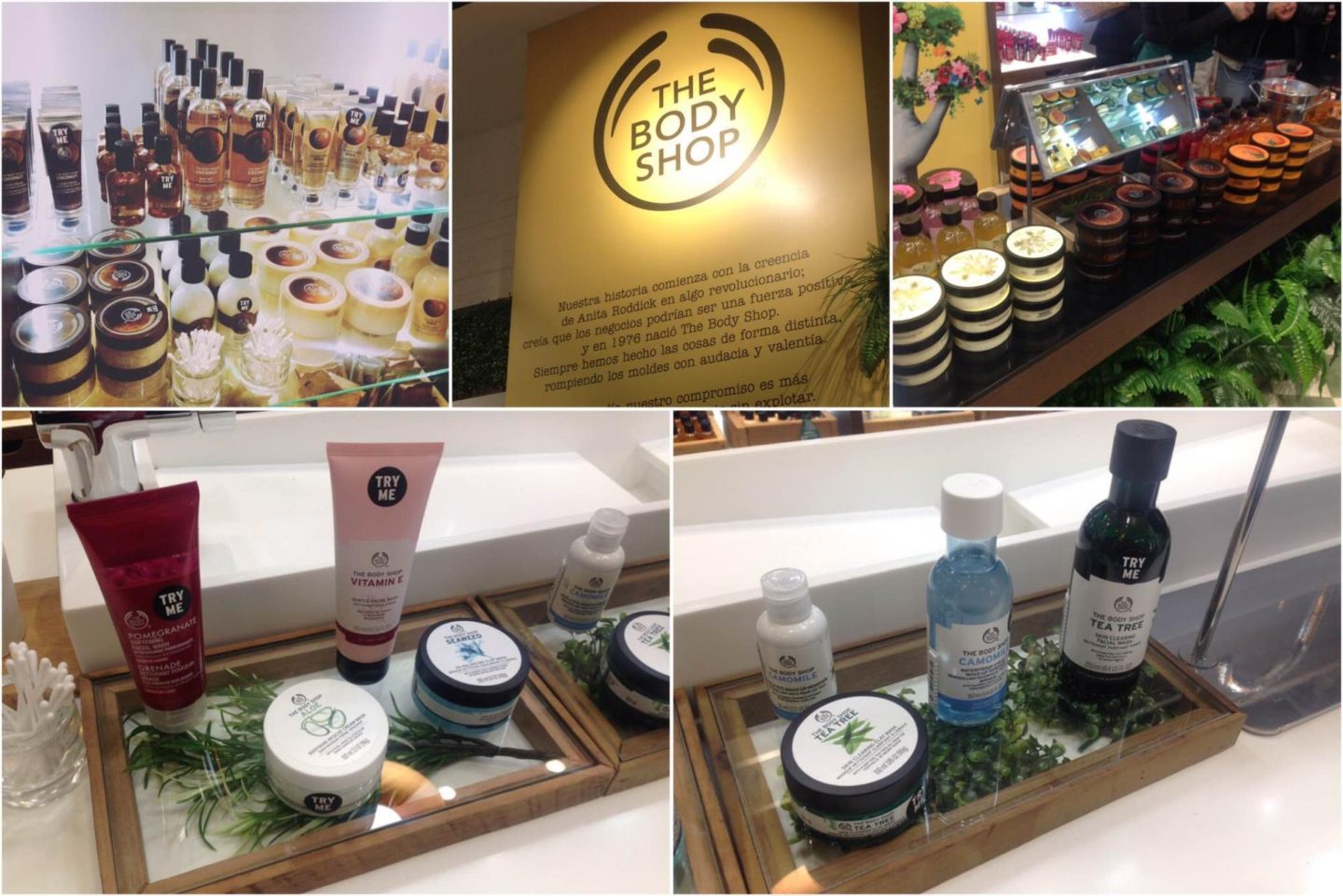 Tienda plaza egaña the body shop