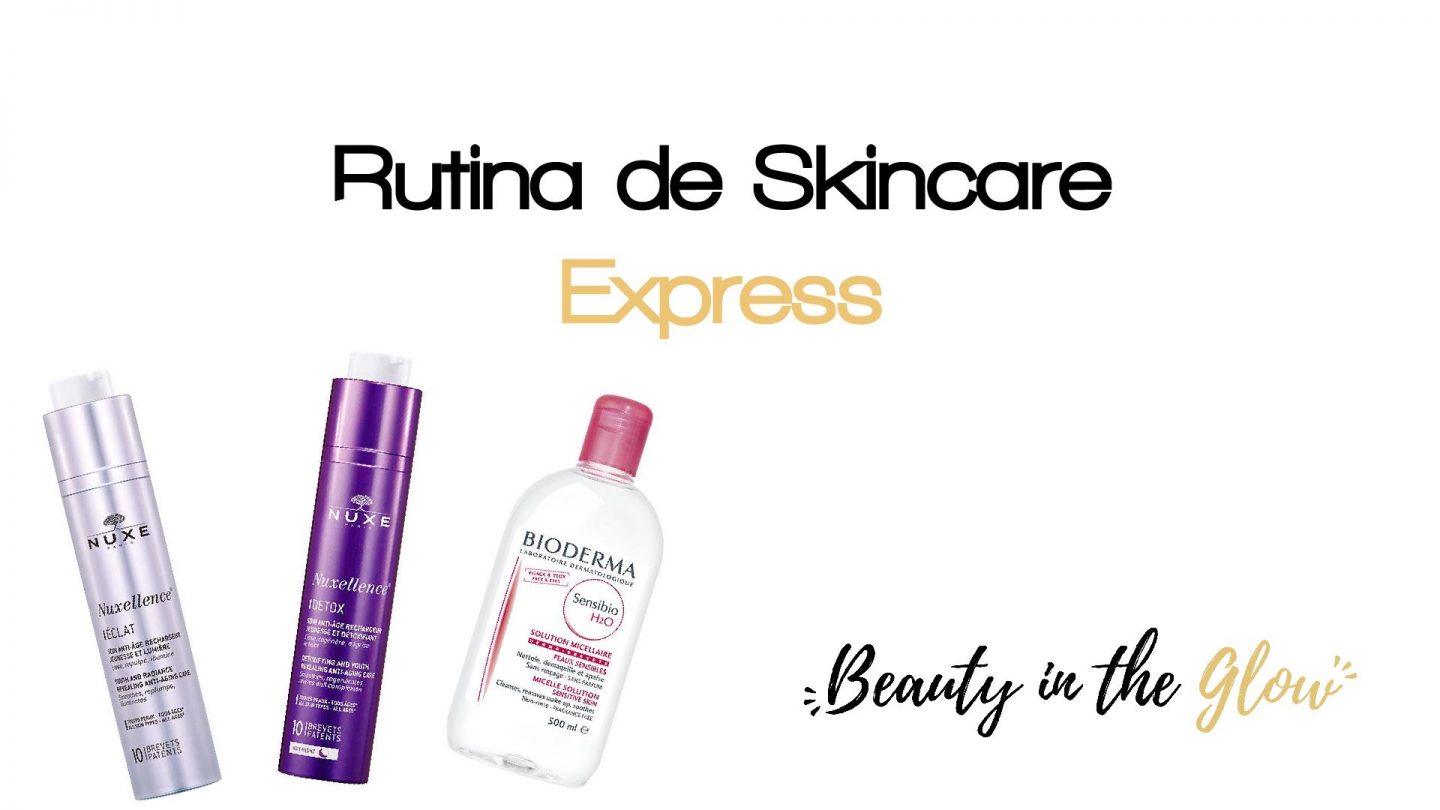 ¡Rutina de cuidado facial Express para el día y la noche!